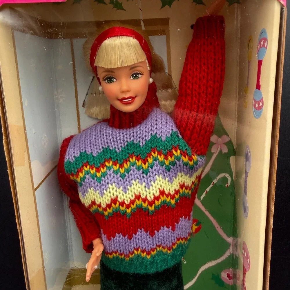 Mattel Tree Trimming Barbie Special Edition 22967‎ Doll - Picture 2 of 10